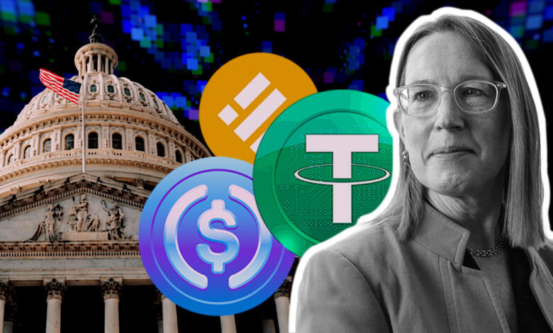 SEC Commissioner Hester Pierce wants regulator to defer stablecoin regulation to Congress