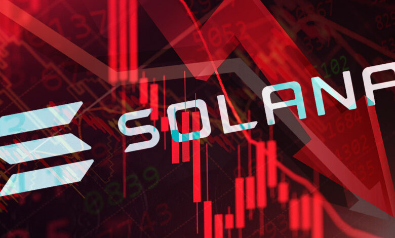 Solana slides again – token down 96% from ATHs