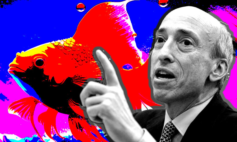 SEC’s Gensler analogizes crypto vs. securities to calling a dog a goldfish; sparks community backlash