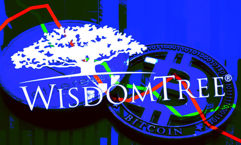 WisdomTree submits new filing for spot Bitcoin ETF