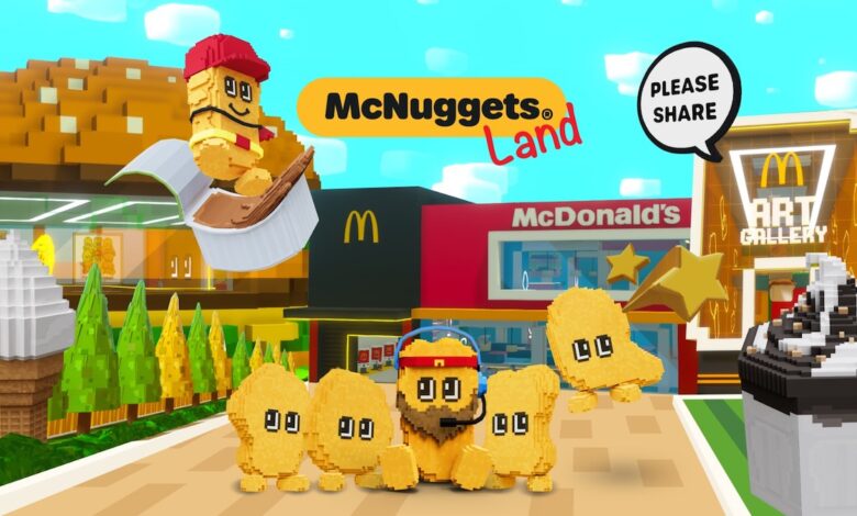 McDonald’s Launches “McNuggets Land” in The Sandbox Metaverse