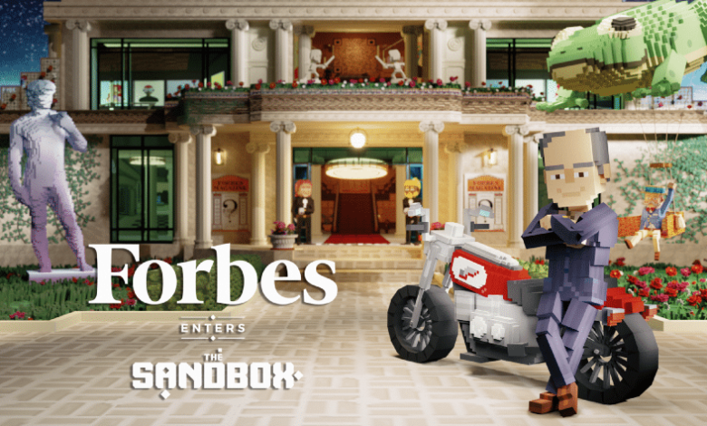 The Sandbox x Forbes metaverse hub