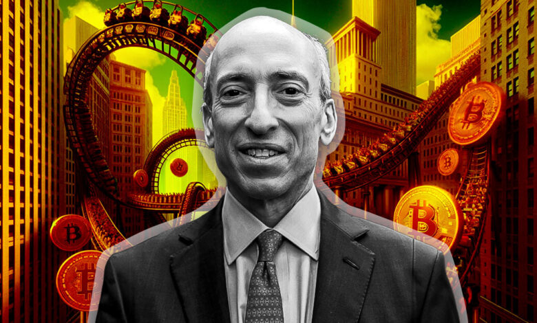 Gary Gensler compares Bitcoin’s latest all-time high to a ‘roller coaster ride’