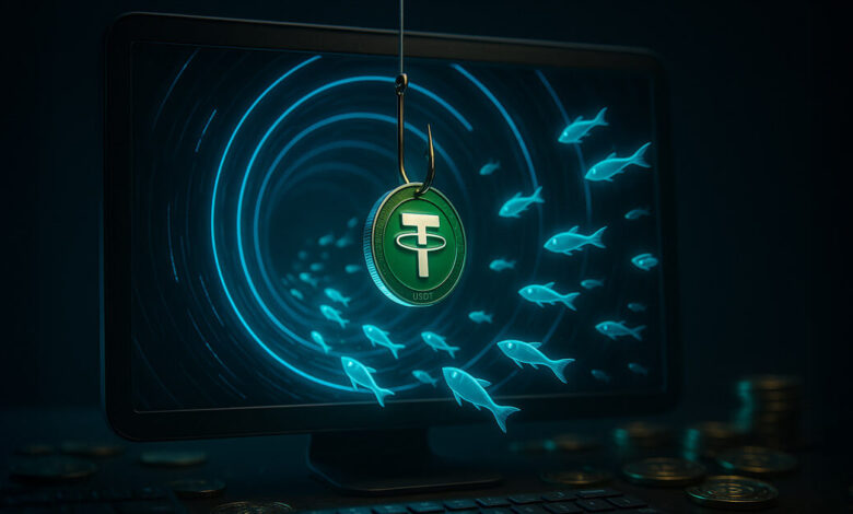Trader loses $2.5M USDT after falling for address poisoning scam twice